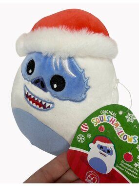 Squishmallow Bumble 6.5" Rudolph Red-Nosed Reindeer 60th Anniversary New